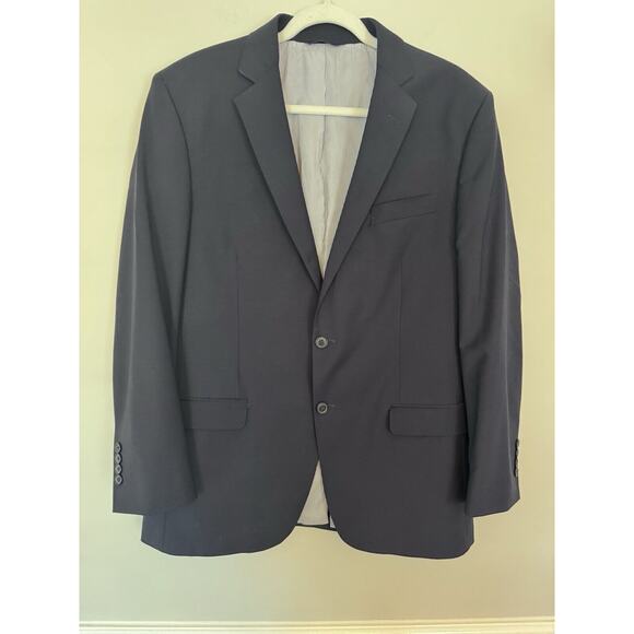 Brooks Brothers Pant Suit 42R Navy Blue Explorer Madison Fit Wool Jacket 34/30